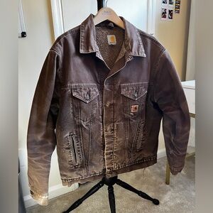 Carhartt Brown Men's Canvas Jacket